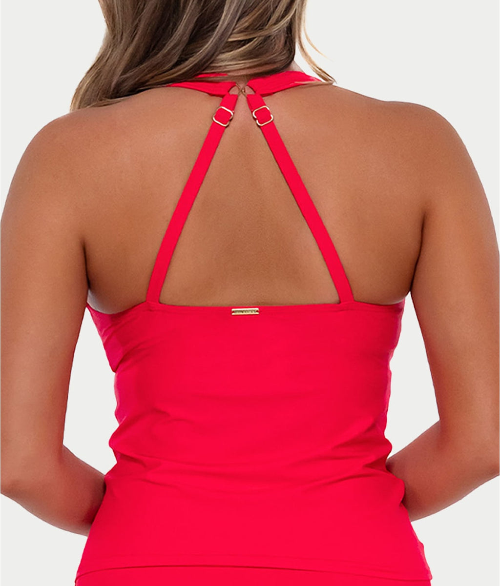 Elsie Underwire Wrap Tankini Top