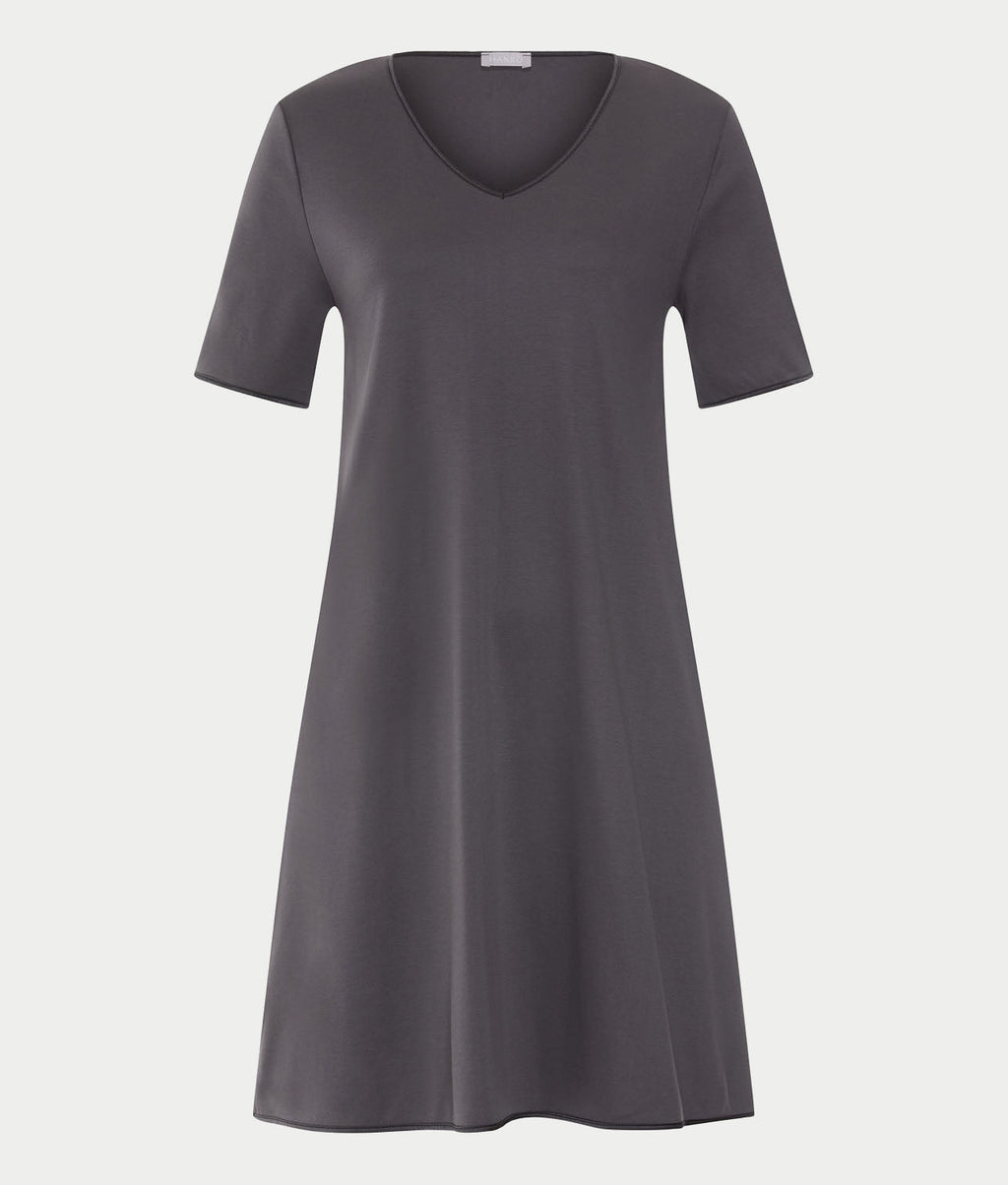 Cotton Silk V-Neck Cotton Nightgown