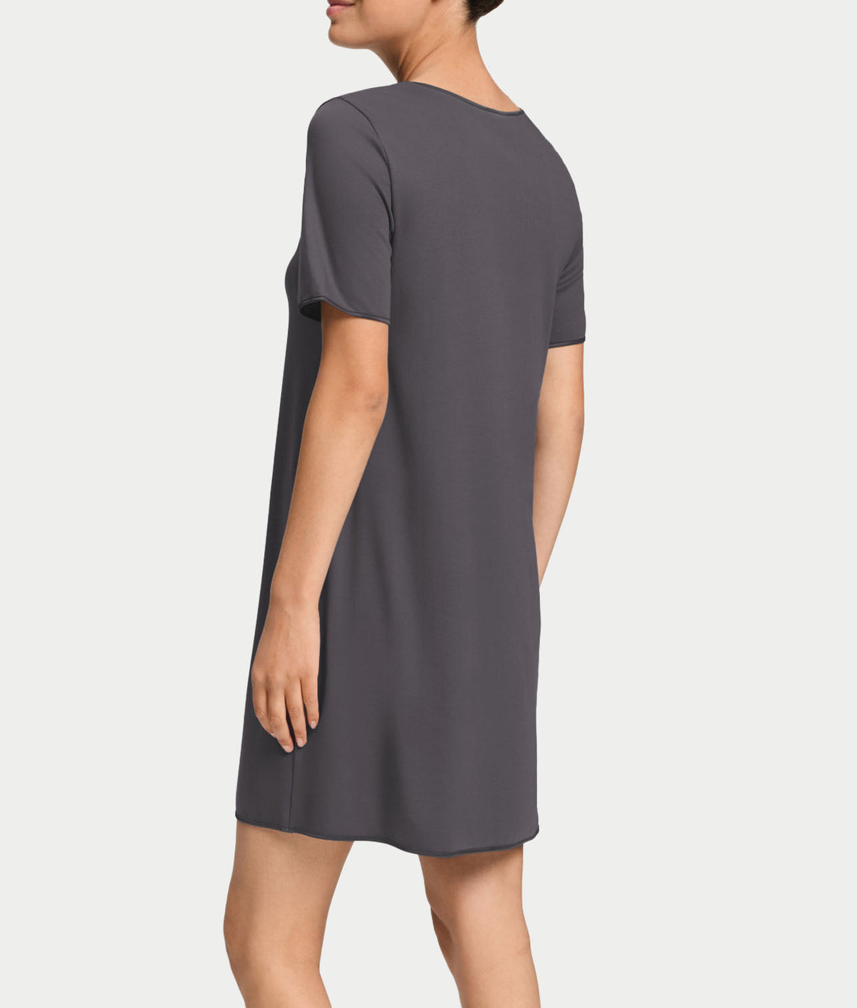 Cotton Silk V-Neck Cotton Nightgown