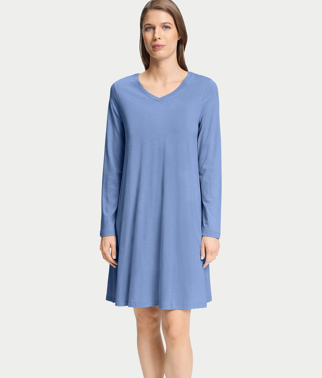 Long Sleeve Knit Nightgown