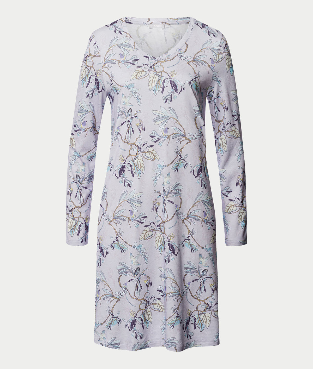 Long Sleeve Knit Nightgown