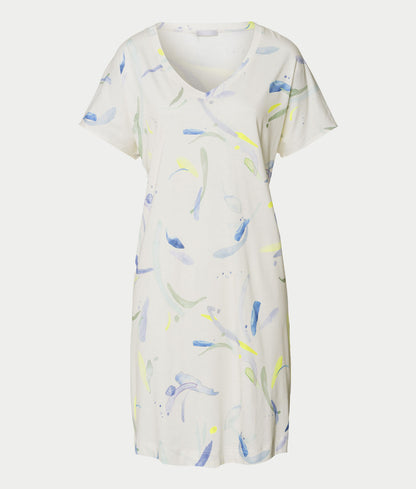 Sleep and Lounge V-Neck Cotton And TENCEL™ Nightgown