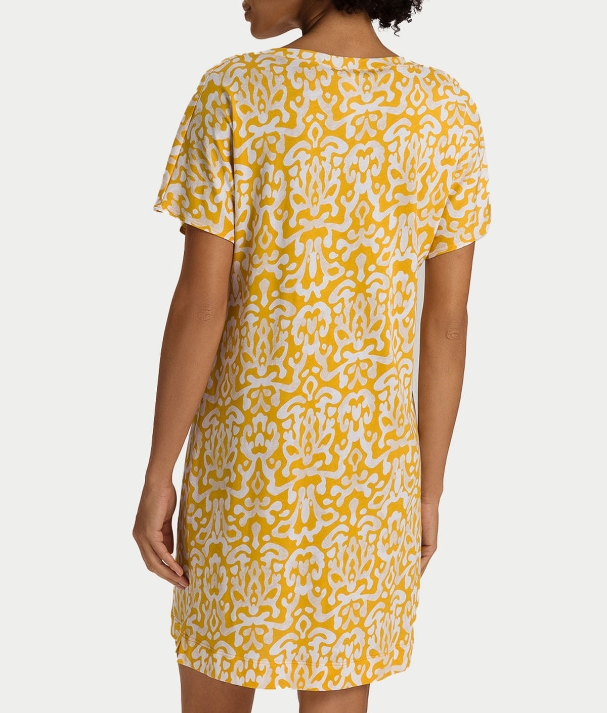 Sleep and Lounge V-Neck Cotton And TENCEL™ Nightgown