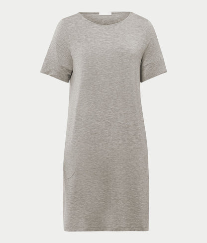 Natural Elegance Round Neck Nightgown