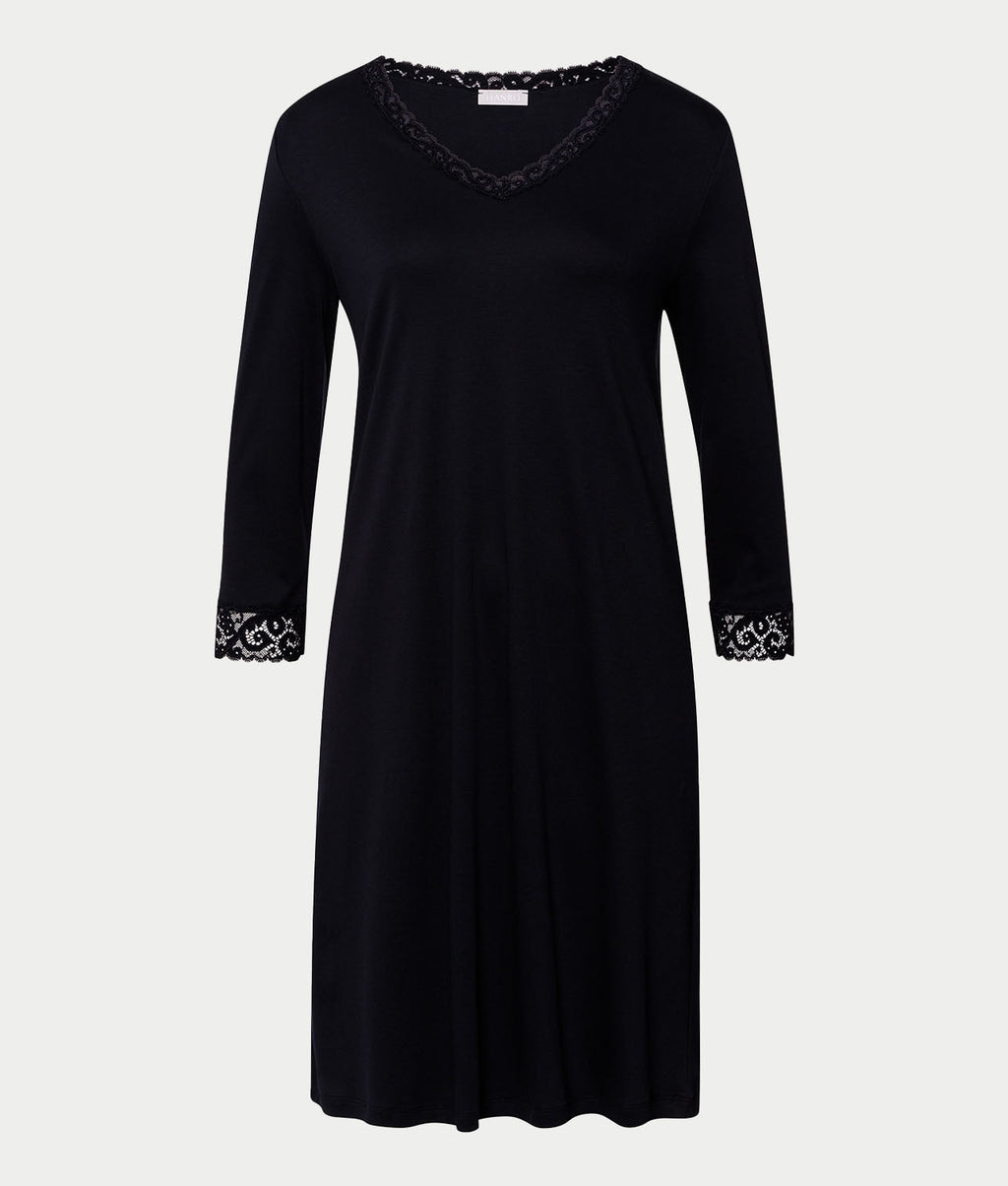 Moments Lace Trim Cotton Nightgown