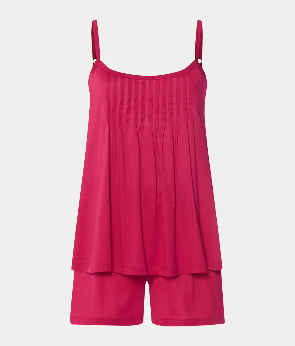 Juliet Pleated Cotton Pajama Set