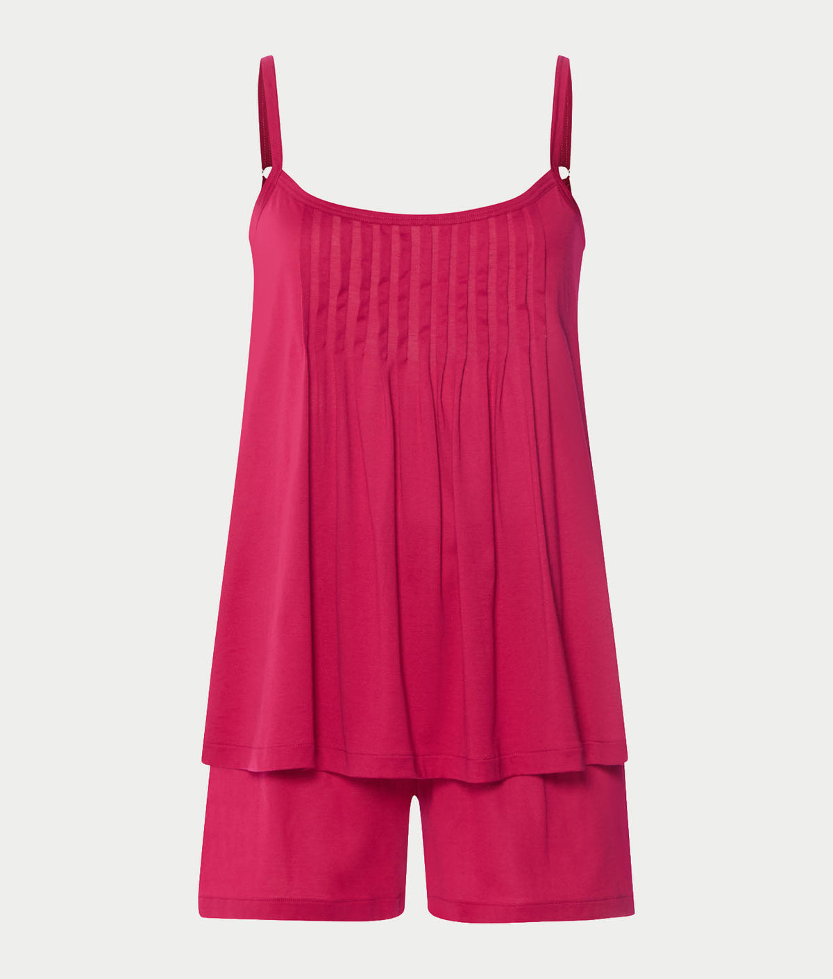 Juliet Pleated Cotton Pajama Set