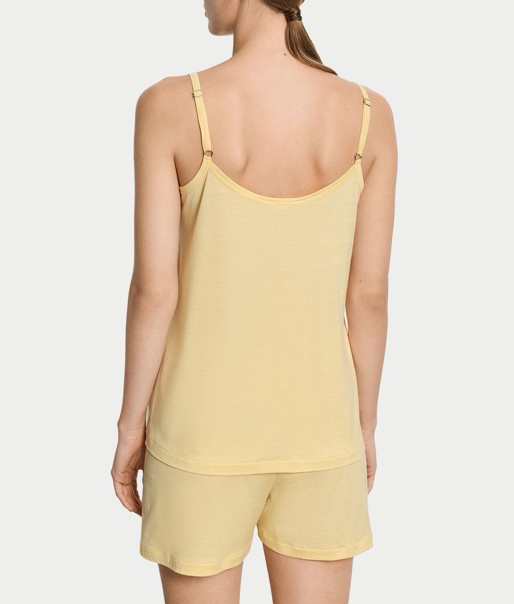 Juliet Pleated Cotton Pajama Set