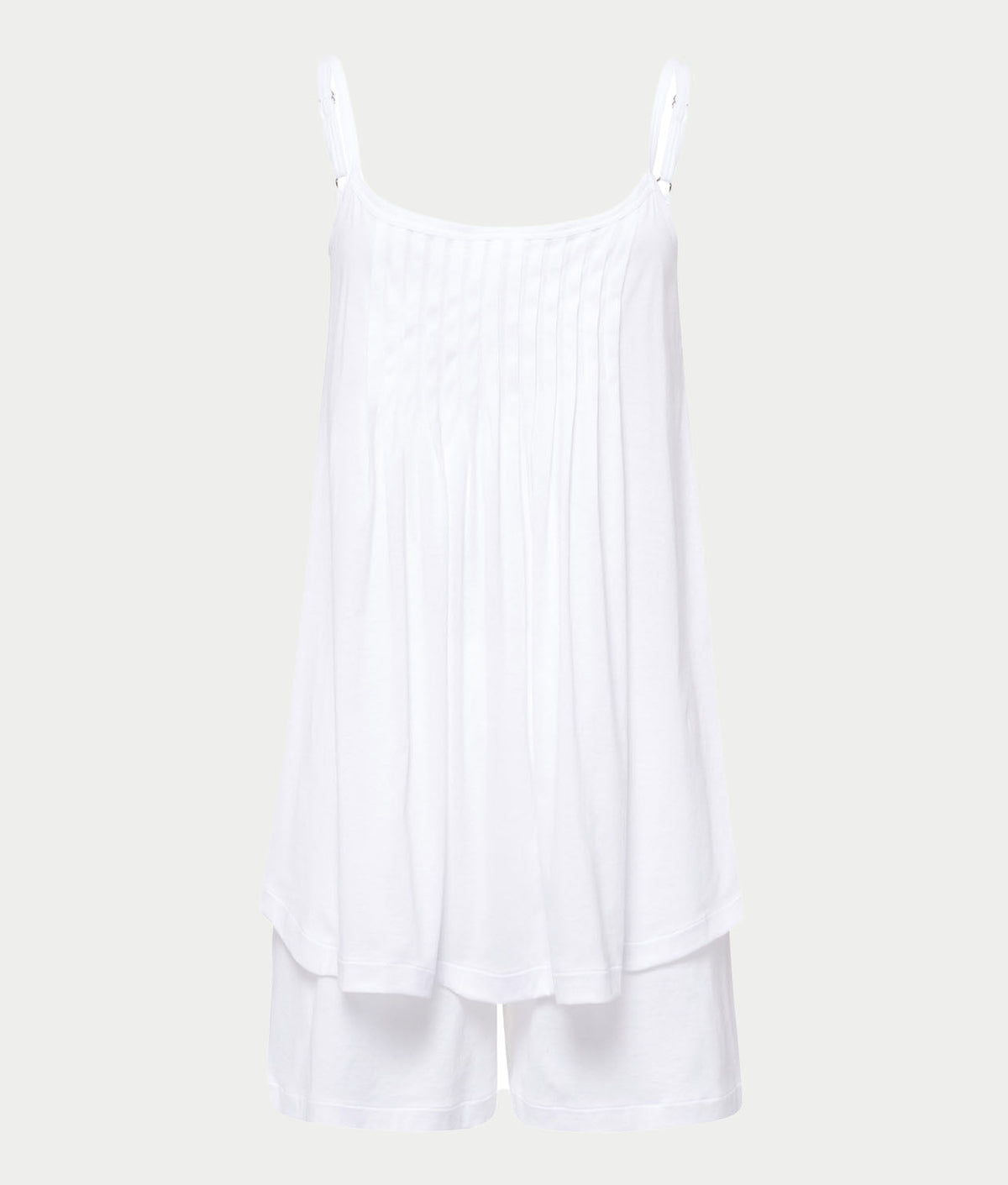 Juliet Pleated Cotton Pajama Set