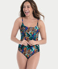 Deep Jungle Mona Underwire One-Piece