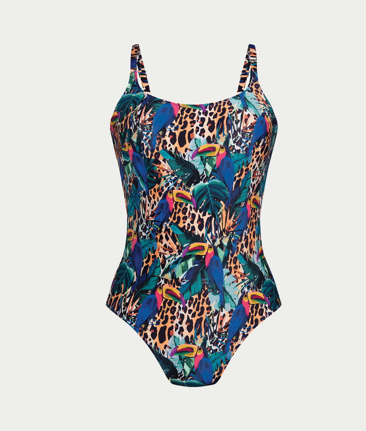 Deep Jungle Mona Underwire One-Piece