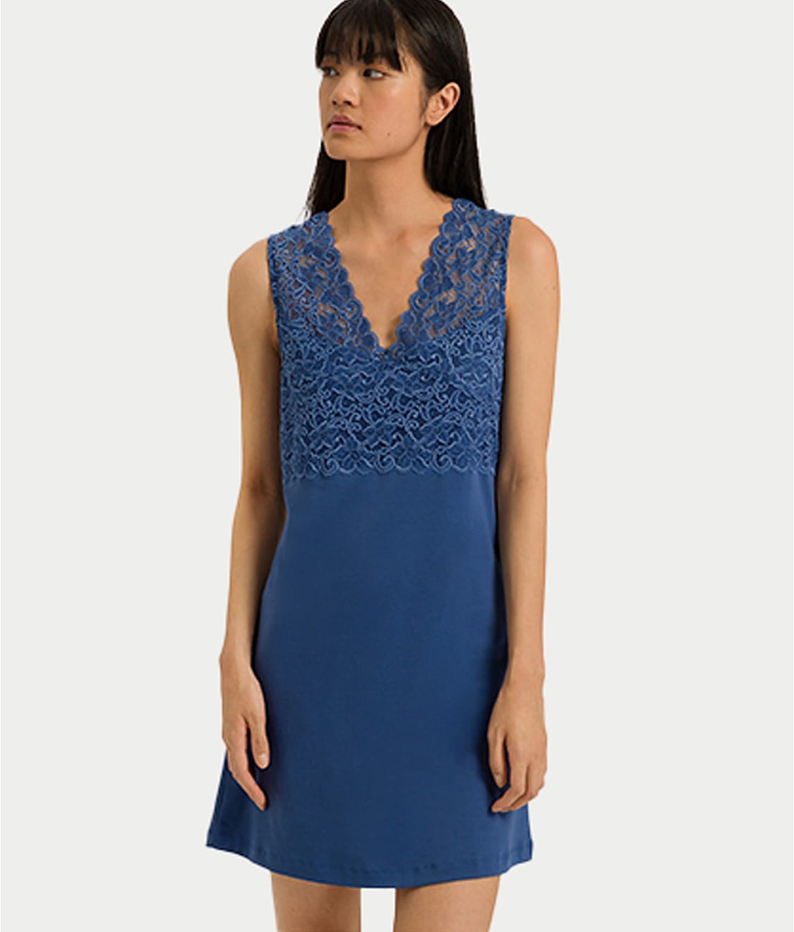 Moments V-Neck Cotton Tank Nightgown