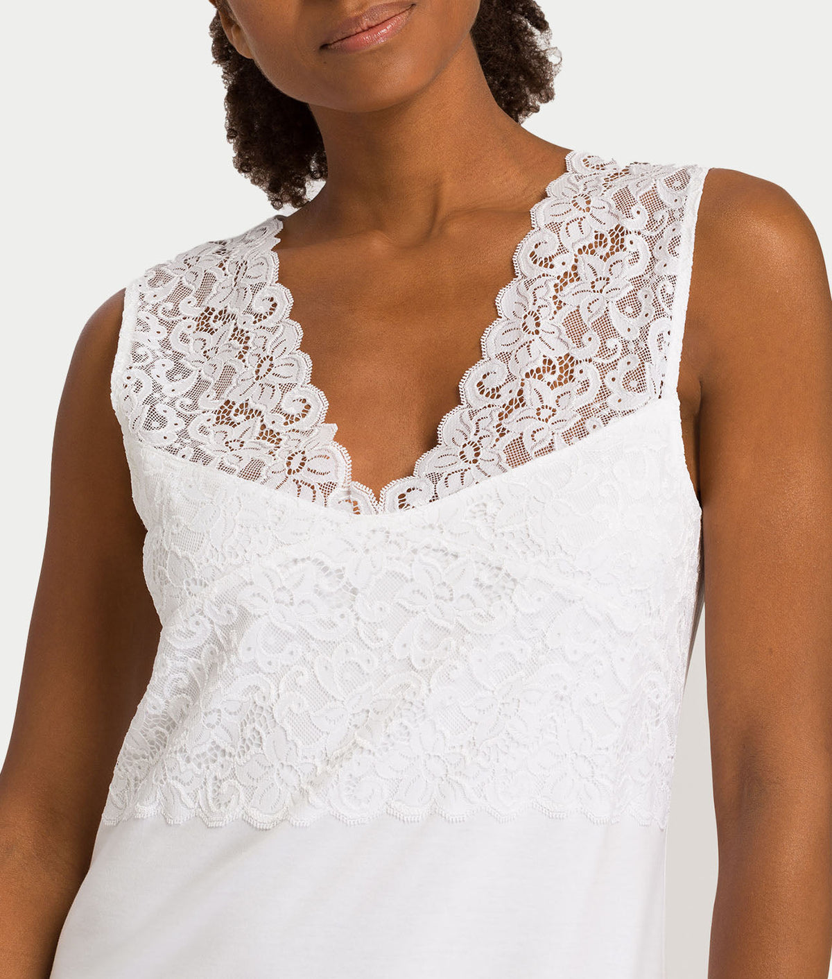 Moments V-Neck Cotton Tank Nightgown