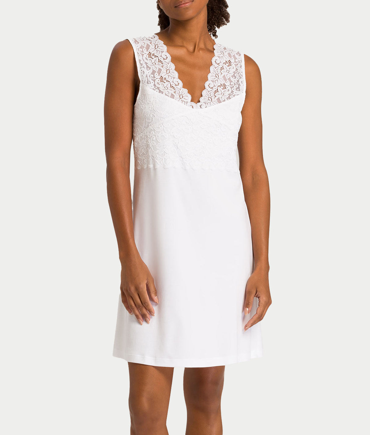 Moments V-Neck Cotton Tank Nightgown