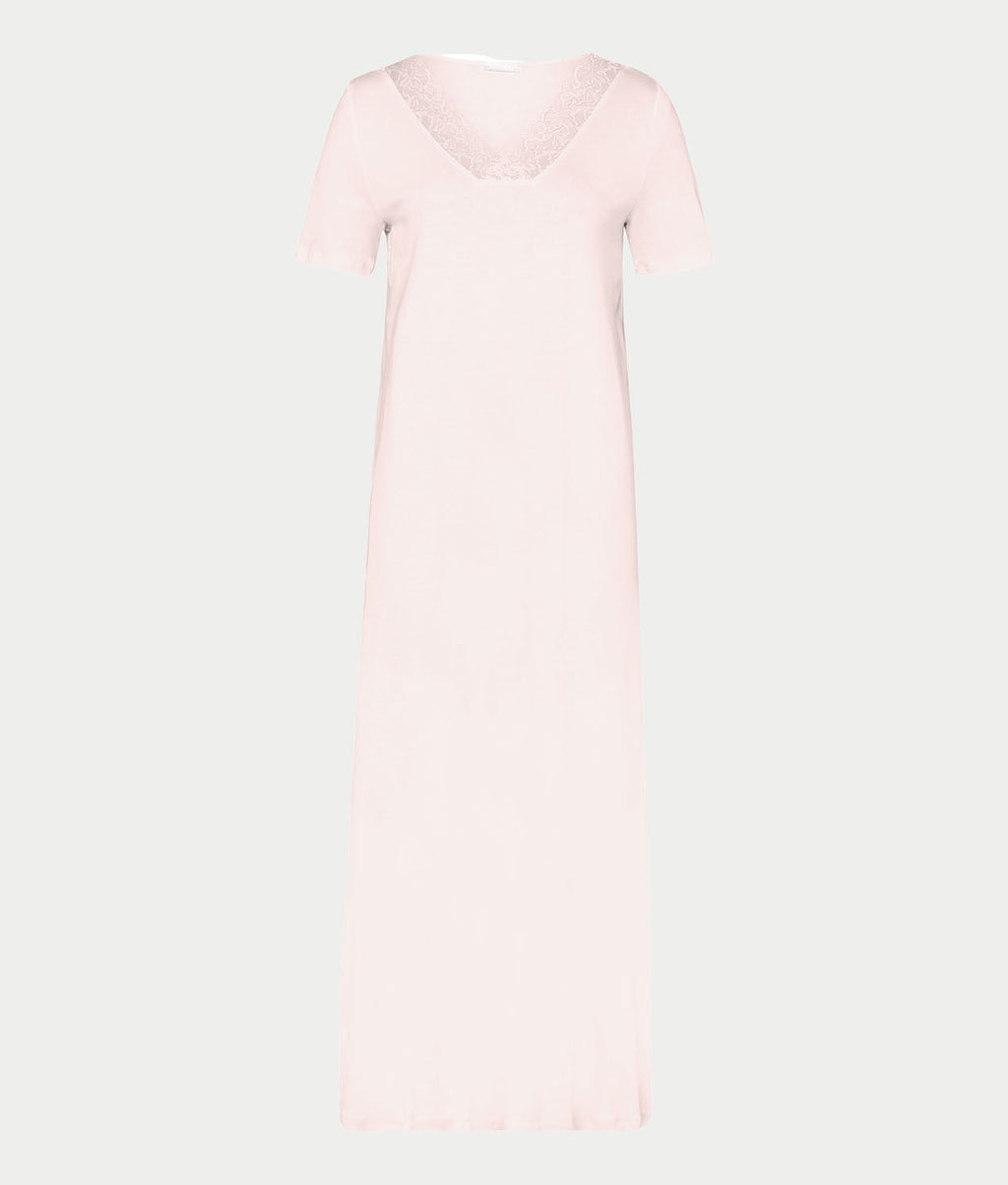 Moments Lace Trim Cotton Nightgown