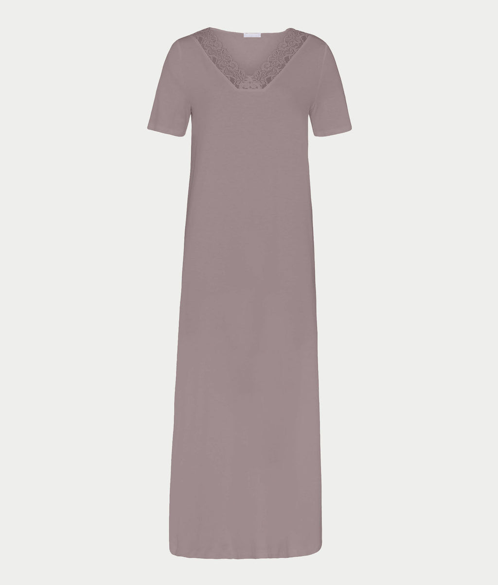 Moments Lace Trim Cotton Nightgown
