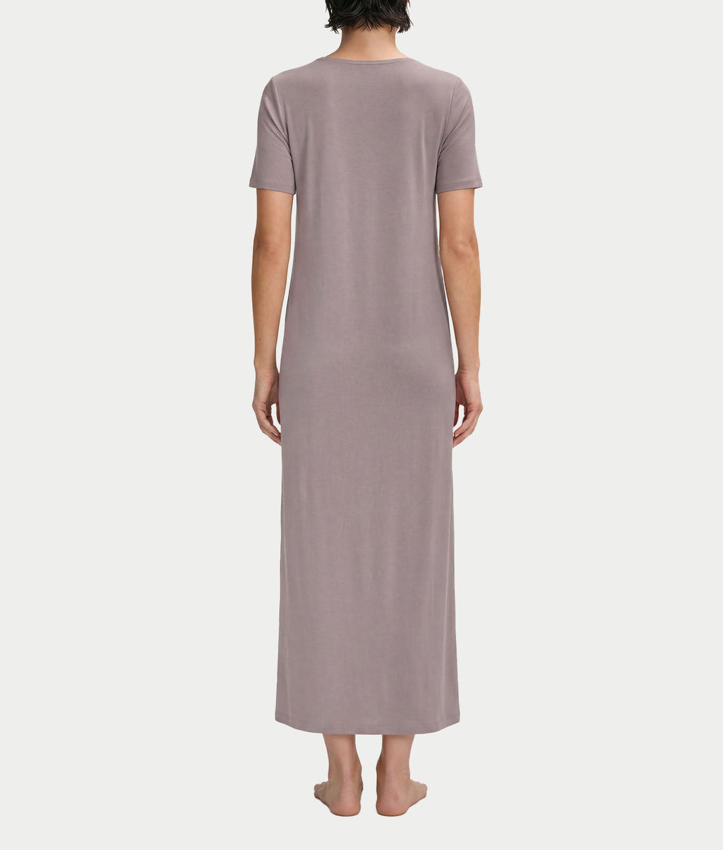 Moments Lace Trim Cotton Nightgown