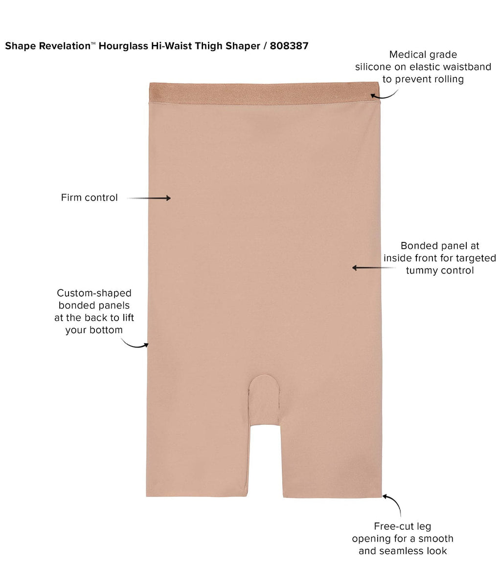 Shape Revelation Firm Control Hourglass High-Waist Thigh Shaper