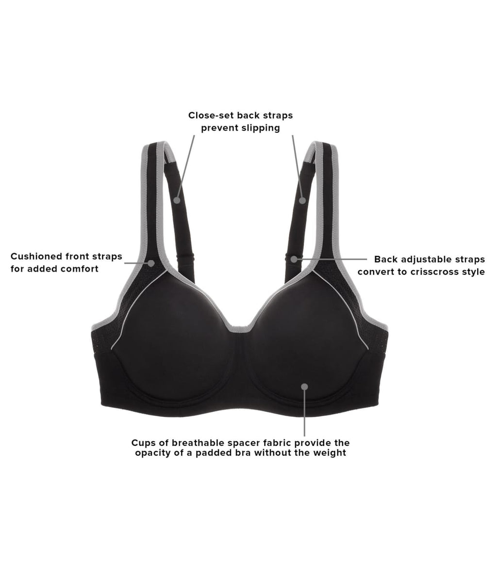 Lindsey Sport Contour Underwire Sports Bra