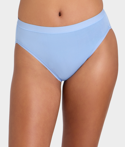 Understated Cotton Hi-Cut Brief