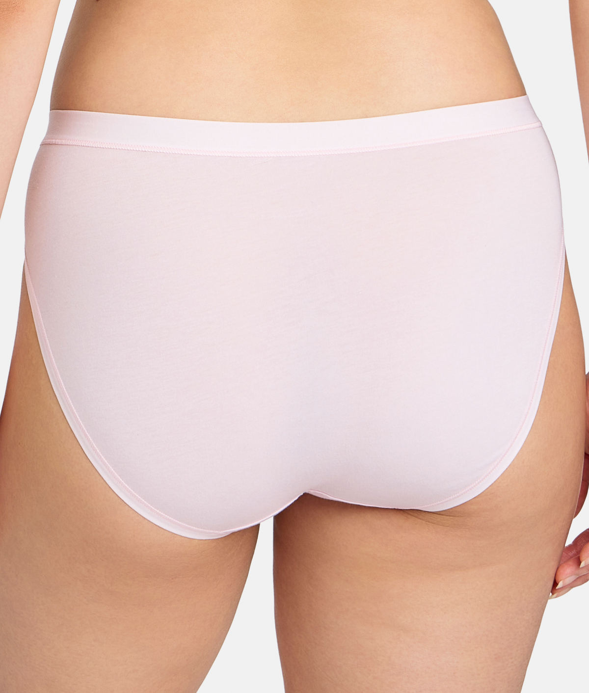 Understated Cotton Hi-Cut Brief