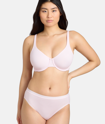 Understated Cotton Hi-Cut Brief