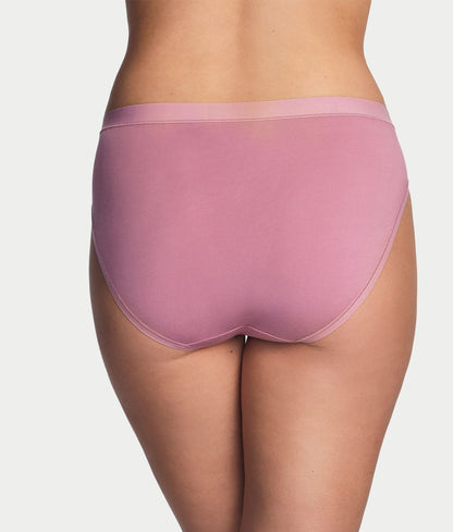 Understated Cotton Hi-Cut Brief