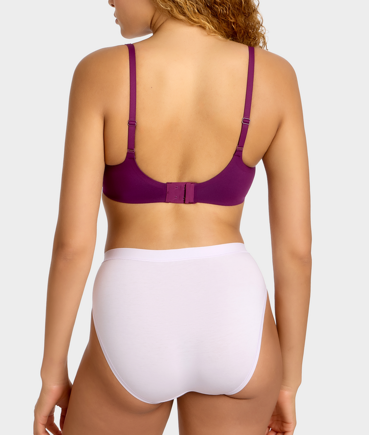 Understated Cotton Hi-Cut Brief
