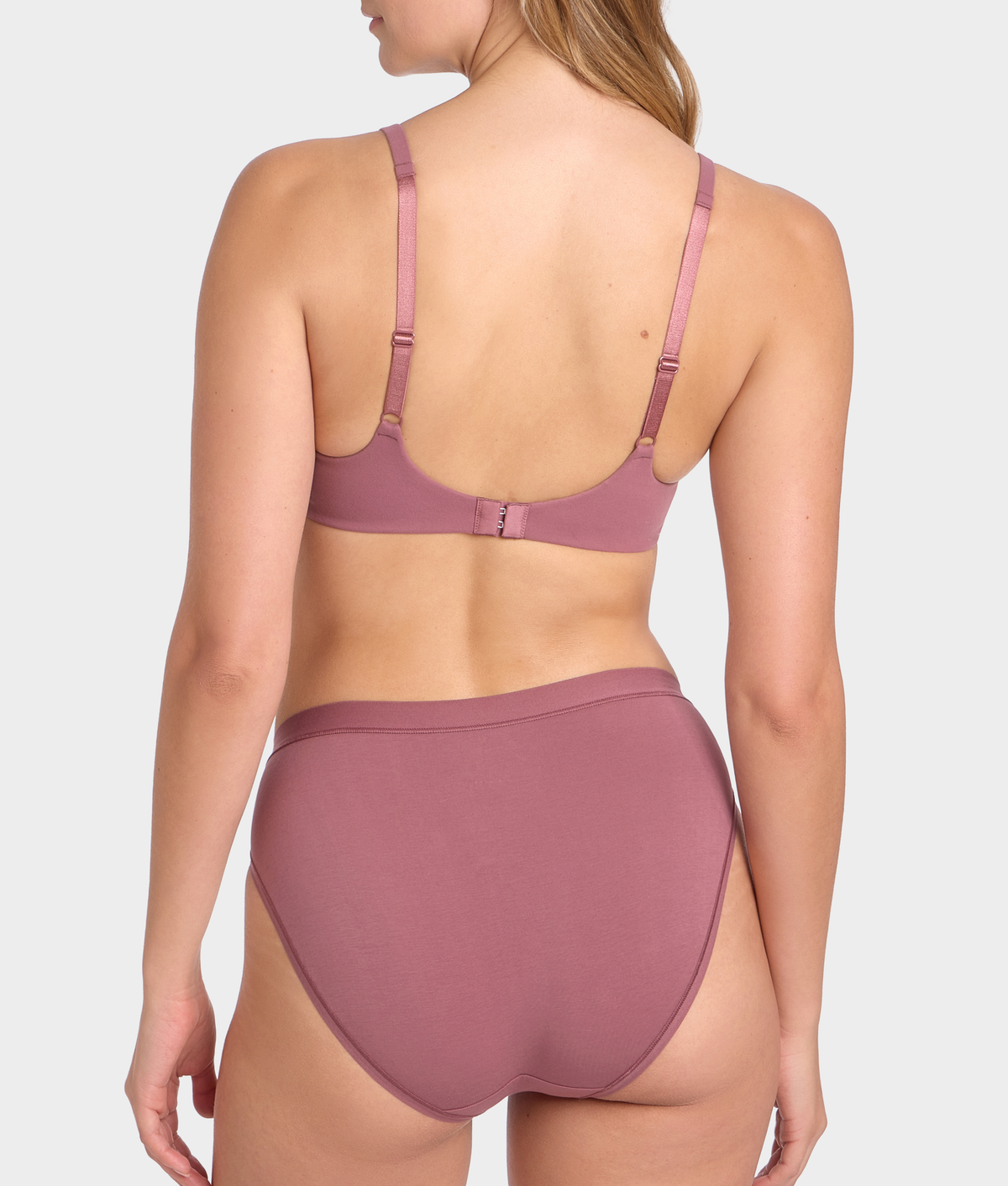 Understated Cotton Hi-Cut Brief