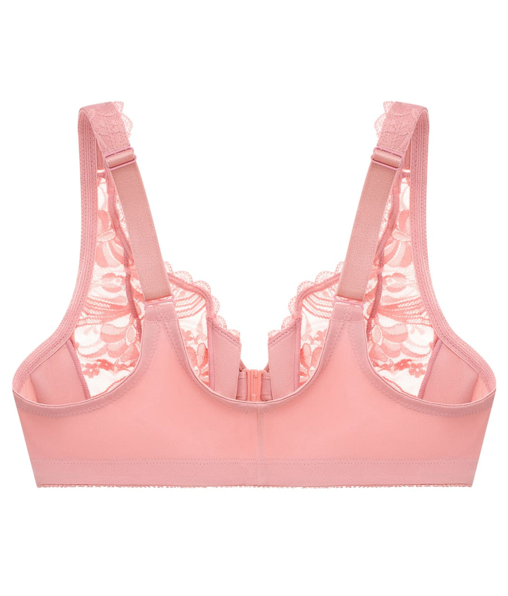 WonderWire Front-Close Stretch Lace Bra
