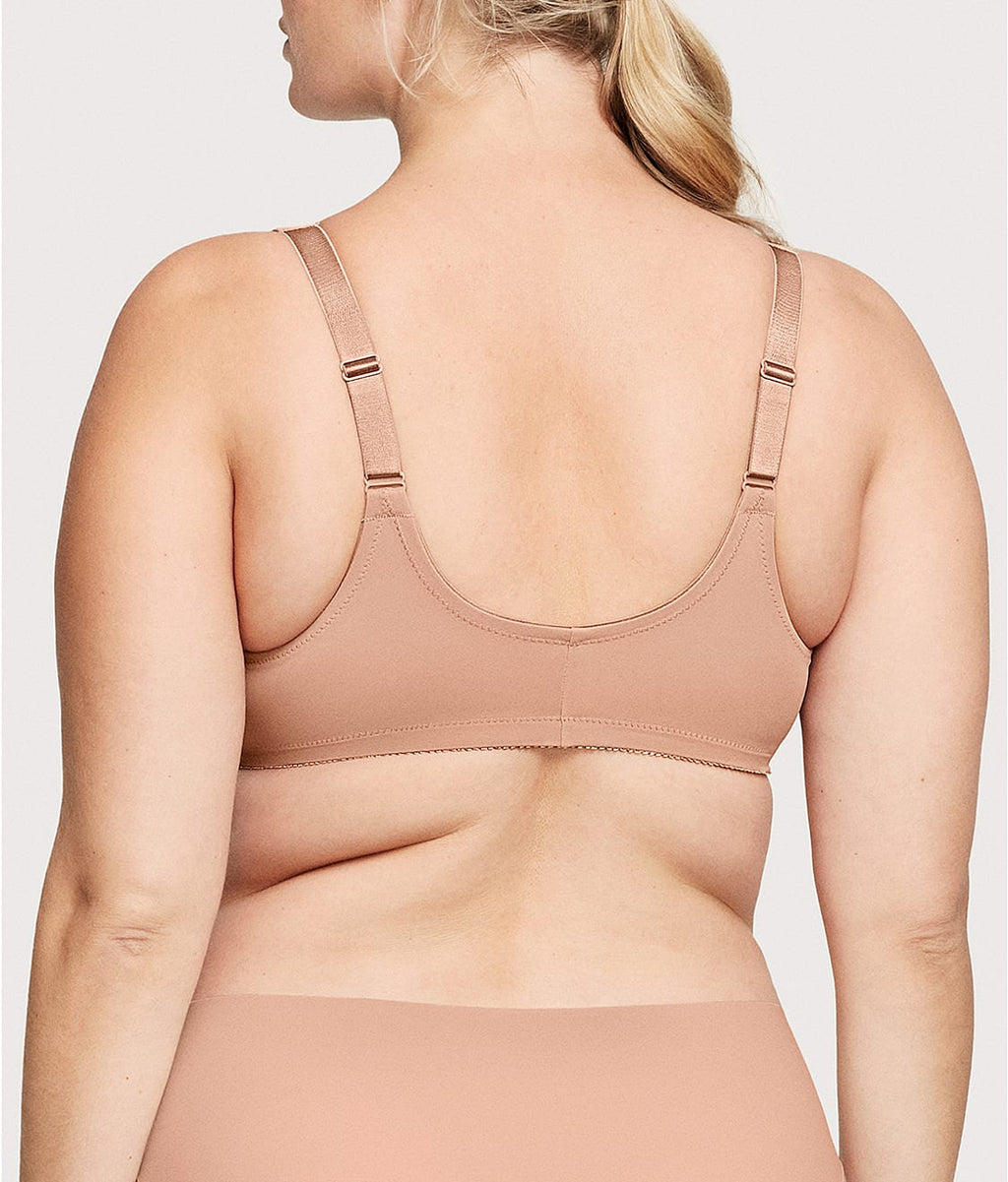 WonderWire Front-Close Stretch Lace Bra