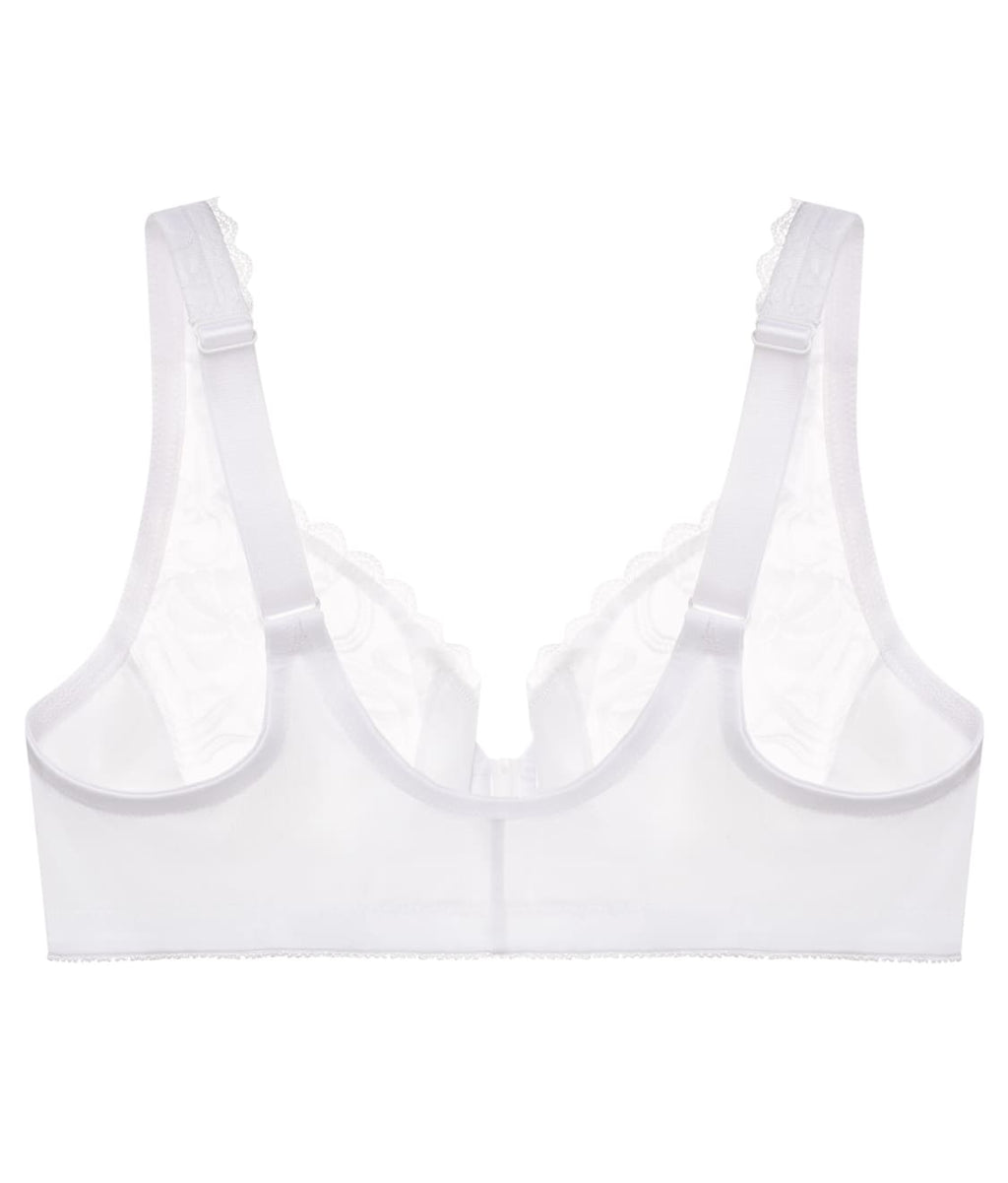 WonderWire Front-Close Stretch Lace Bra