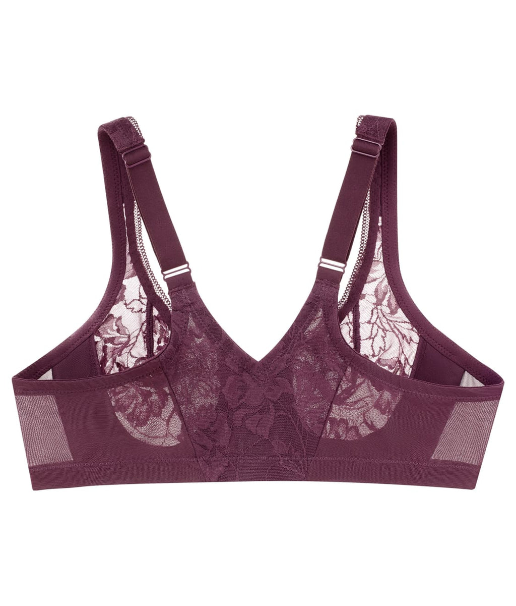 WonderWire Lacey T-Back Front-Close Bra
