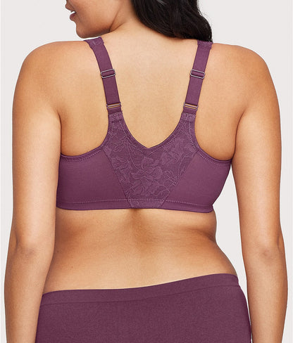WonderWire Lacey T-Back Front-Close Bra