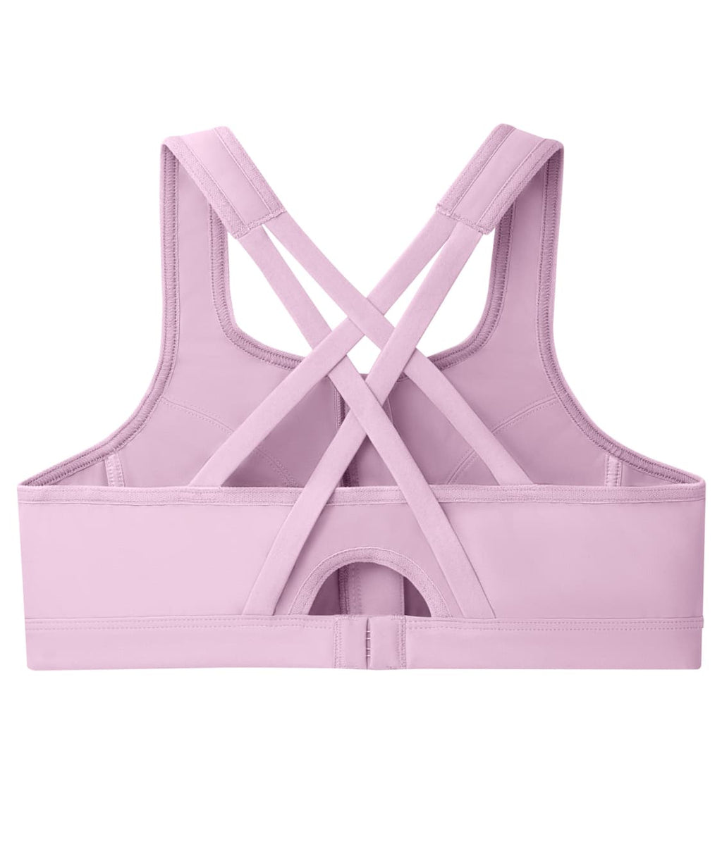Zip-Up Front-Close Wire-Free Sports Bra