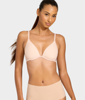 Full Transparency Plunge Spacer T-Shirt Bra
