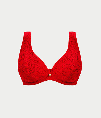 Nomad Nights High Apex Bikini Top