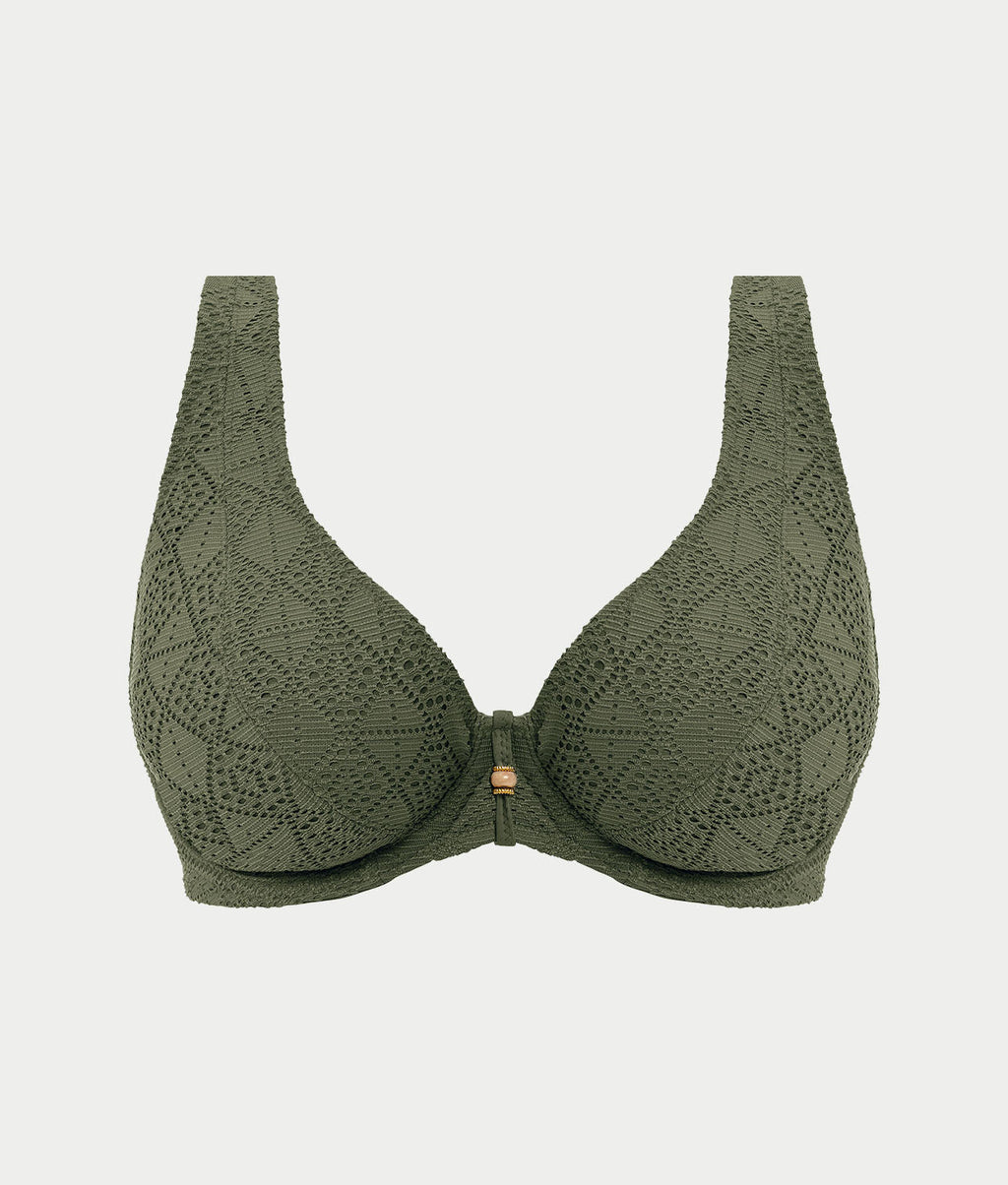 Nomad Nights High Apex Bikini Top
