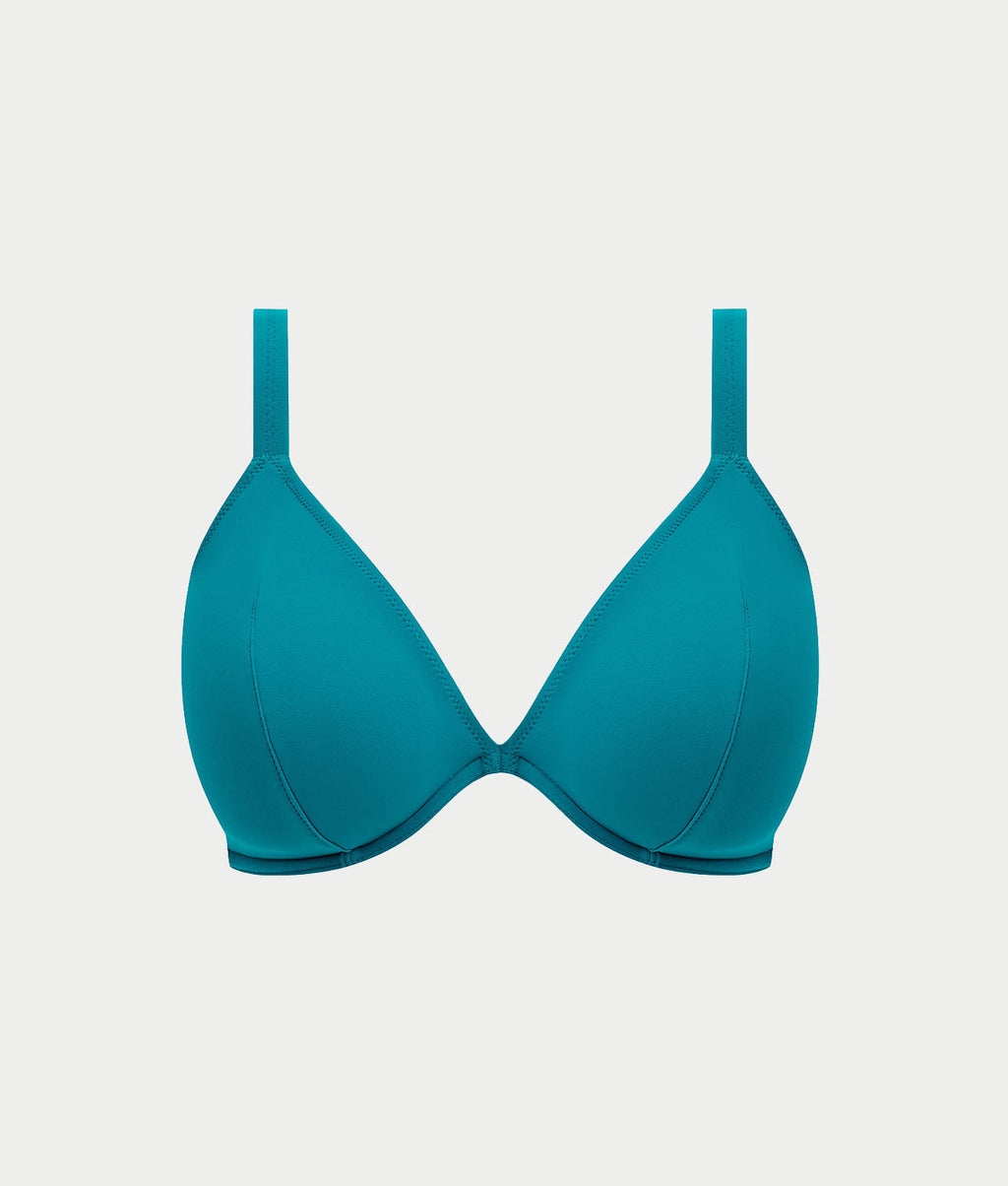 Jewel Cove Plunge Bikini Top