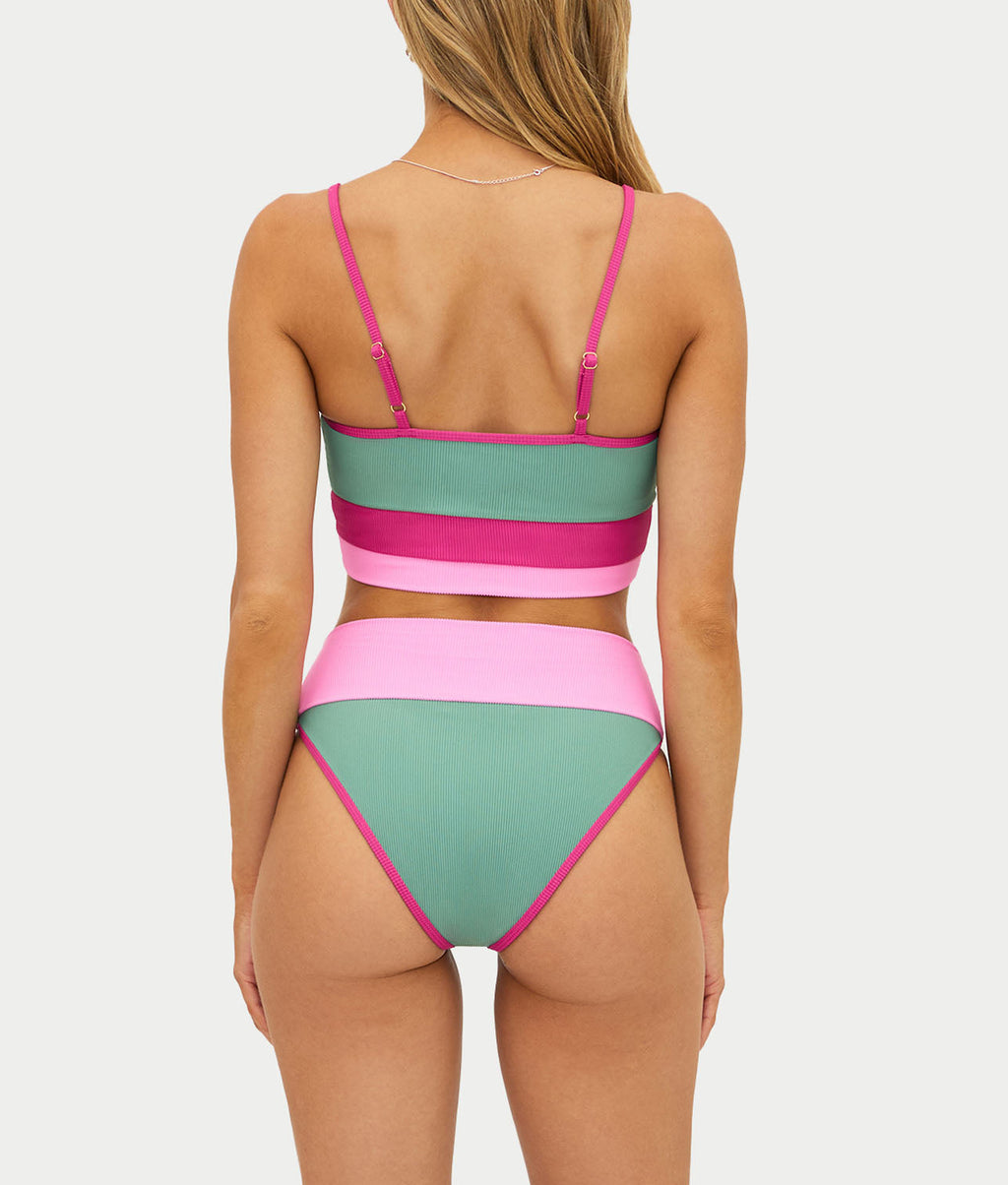 Emmy High-Waist Bikini Bottom