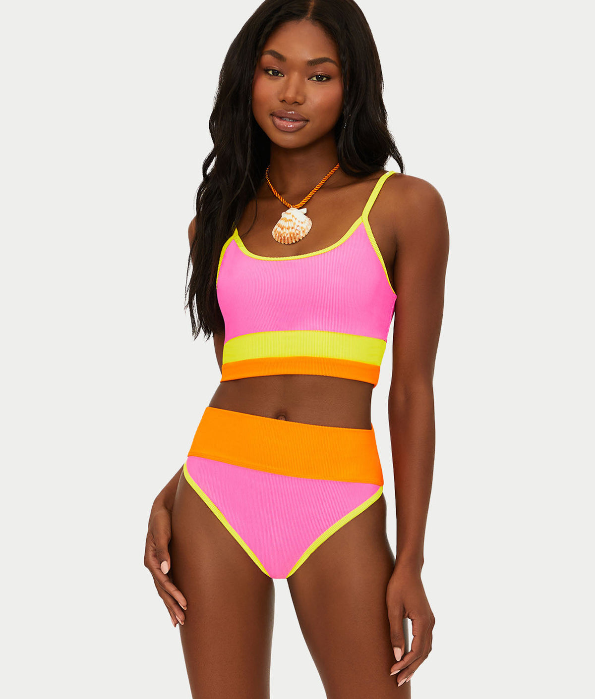 Emmy High-Waist Bikini Bottom