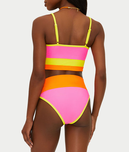 Emmy High-Waist Bikini Bottom