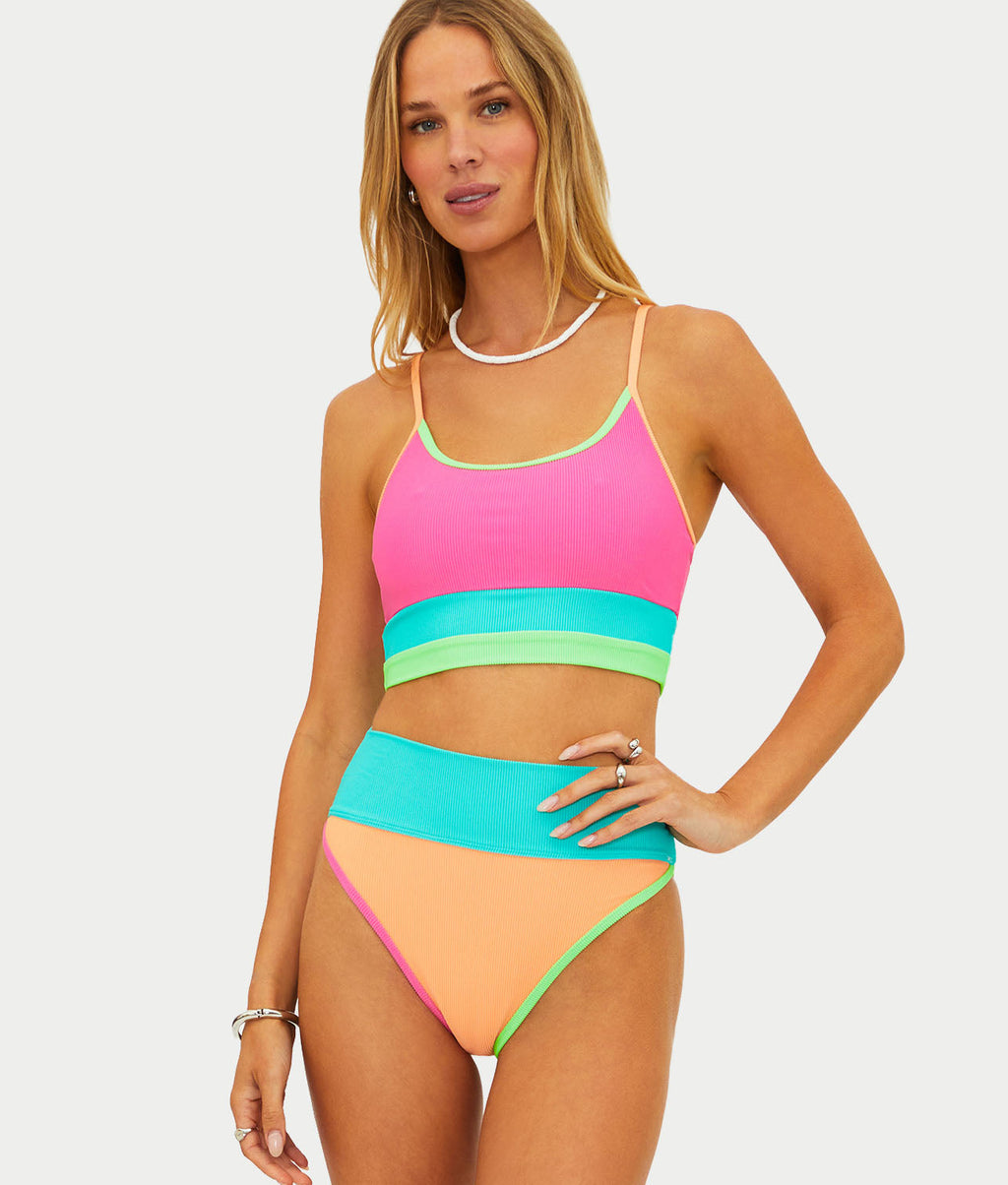 Eva Longline Bikini Top