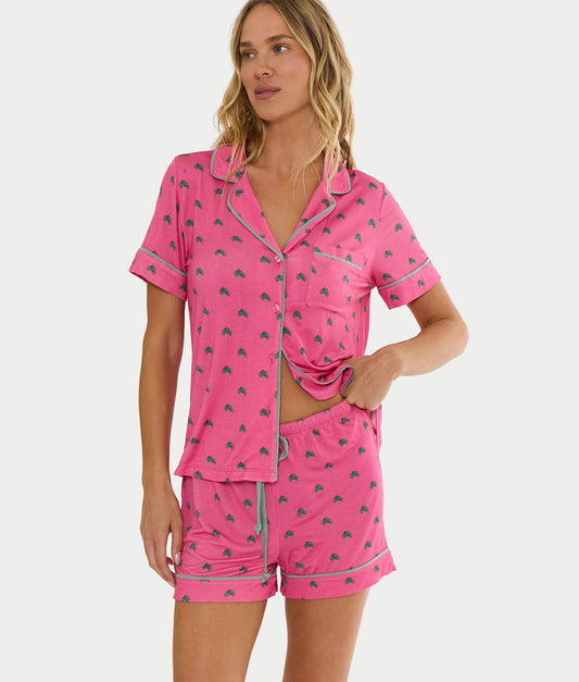 Milena Modal Knit Pajama Set
