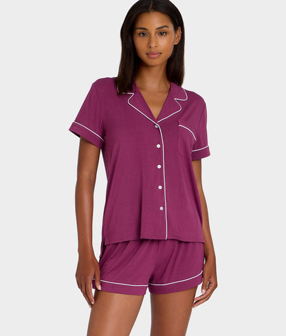 The Cooling Piped Shorts Set