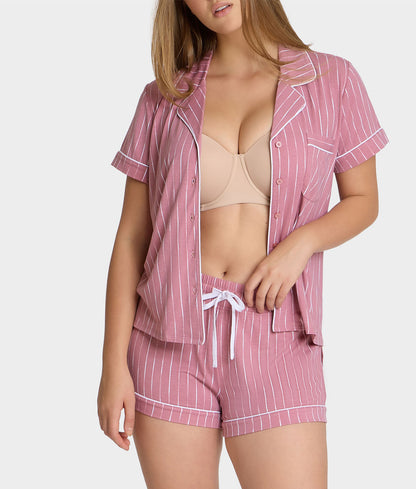 The Cooling Piped Shorts Set