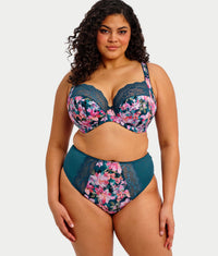 Teal Floral