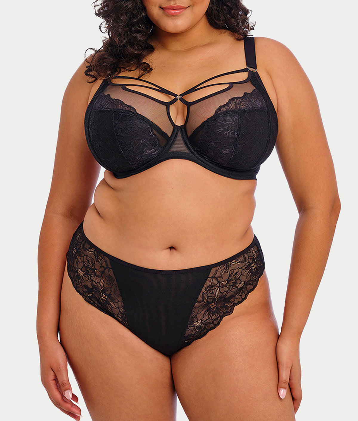 Brianna Cage Plunge Bra