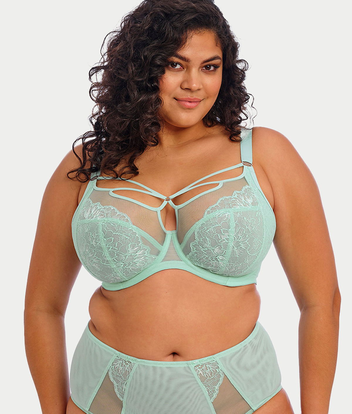 Brianna Cage Plunge Bra