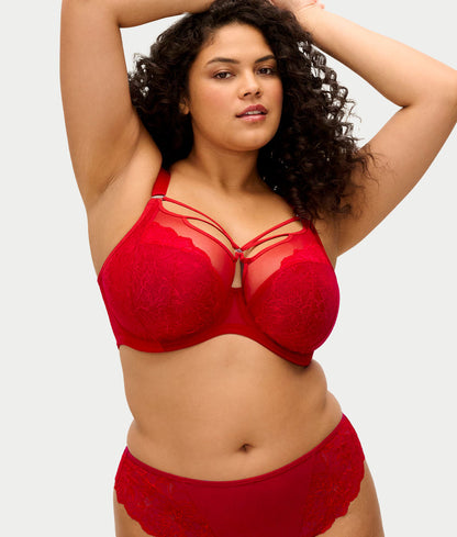 Brianna Cage Plunge Bra